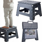 Home Styling Collection FOLDABLE ANTI-SLIP STOOL GRAY