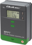 Qoltec MPPT Solar Charge Controller with Temperature Sensor 40A | 12V/24V | LCD | 2xUSB | Bluetooth | APP | GEL | LiFePO4