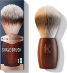 King C. Gillette Shaving Brush Wood