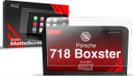 Navigation GPS GrizzGlass Matt foil CarDisplay Protection do Porsche 718 Boxster 7'' (2016-2025)