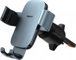 Baseus Metal Age 3 gravity on the air vent - szary - Car Holder