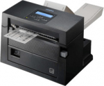 Citizen CL-S400DT Type II Printer; Direct thermal, EN Plug - label printer, direct thermal, resolution: 8 dots/mm (203 dpi), media width (max.): 118 mm, print width (max.): 104 mm, 200 mm, 25.4 mm, speed (max.): 200 mm/s, LCD Display, Black Mark Sens ...