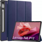 Pouch tablet 4kom.pl Smart Case cover for Lenovo Tab P12 12.7'' TB370 TB370FU 2023, navy