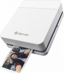 Denver Inkjet Printer Mobile Color Printer BT Denver MCP-6010 White