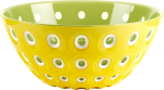 Fratelli Guzzini Guzzini Le Murrine Bowl 25 cm Saffron Yellow/White/Water green