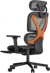 LUMIVIDA PREMIUM Office Chair with Headrest, Back Support and 3D Armrests