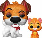 Funko Pop! Disney: Oliver & Company - Dodger with Oliver (Diamond Collection) (Special Edition) #1705 Vinyl Figures