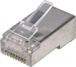 Mercodan Modular plug RJ45, CAT5E, Solid/Stranded FTP Shielded