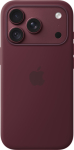 Apple iPhone&nbsp;18&nbsp;Pro Silicone Case with MagSafe burgundy - Phone case