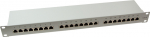 LogiLink EconLine - Patch Panel - CAT 6 - STP - RJ-45 X 24 - Hellgrau, RAL 7035 - 1U - 48.3 cm (19")