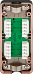 Wentronic Network Connection Box CAT 6/CAT 6A/CAT 7 600MHz, STP