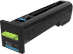 Lexmark RETURN-TONER CARTRIDGE CYAN, 8K PAGES F CS820DE / CX820
