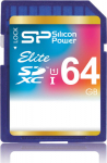 Silicon Power m&auml;lukaart SDXC 64GB Elite