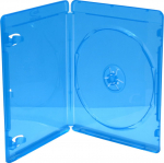 MediaRange BD-Jewel Case Video Box 1 Compartment blue with 50 St&uuml;ck