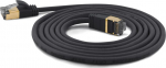 WANTEC Extra thin CAT7 SSTP Patchkabel - 20 m - Cat7 - S/FTP (S-STP) - RJ-45 - RJ-45 - Schwarz