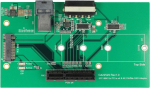 Delock U.2 SFF-8643 Adapter to PCIe x4 or M.2 Key M slot with fixing plate - Schnittstellenadapter - M.2, PCIe card (PCIe card)