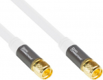 Alcasa Good Connections GC-M2088 - 15 m - RG-6 - F - F - Wei&szlig;
