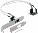 Delock Mini PCIe I/O PCIe half size 1 x Gigabit