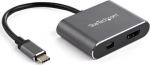 StarTech.com USB C TO HDMI OR MDP ADAPTER, HDMI OR MINI DP HDR 4K 60