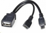 Adapter USB PremiumCord microUSB - USB Czarny (29601032099121)