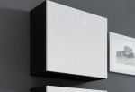 Cama MEBLE Cama Square cabinet VIGO 50/50/30 black/white gloss