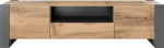 Cama MEBLE Cama TV stand WOOD wotan/antracite