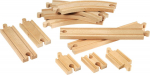 BRIO 33401 - Wooden train set of accessories, 11 can