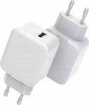 CoreParts USB Power Charger, 12W 5V 2.4A Output: Single