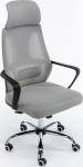 Topeshop FOTEL NIGEL SZARY office/computer chair Padded seat Mesh backrest