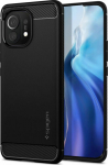 Kaitse&uuml;mbris Rugged Armor, Xiaomi Mi 11, must, Spigen