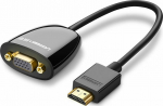 Adapter AV Ugreen HDMI - D-Sub (VGA) czarny (40253)