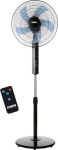 N'OVEEN F455 16"/40 cm standing fan with remote control, Black