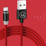 Cable USB Usams USB-A - microUSB 1 m Red (63740-MP)