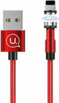 Cable USB Usams USB-A - Lightning 1 m Red (109578)