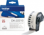 Brother DK-22210 Continuous Length Paper Tape Black On White 29 mm x30.48m