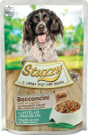 STUZZY Chunks with veal and green beans - wet dog food - 100 g