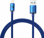 Cable USB Baseus USB-A - Lightning 1.2 m Blue (BSU3027BLU)