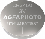 AgfaPhoto Battery button cell CR2450 3V Extreme Lithium 5St