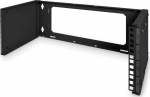 DIGITUS Wall mount patch holder 19" 4HE schwarz