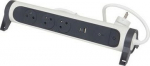 Legrand Protective extension cord. 3x2PZ +USB A/C 1.5m