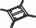 Barrow reservoir bracket 140mm flach - schwarz