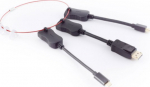 ShiverPeaks BS10-01020 - 0.16 m - DisplayPort + Mini DisplayPort + HDMI + USB Type-C - DisplayPort + Mini DisplayPort + Mini-HDMI + USB Type-C - Male - Weiblich - Straight