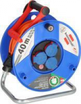 Brennenstuhl 1208750 - Blau - Kunststoff - 3 AC-Outputs - Straight - 40 m - IP44