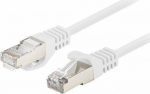 Patchcord kat.6 FTP 3M white Fluke Passed Lanberg 10-PACK - kabel Lanberg FTP | kat. 6 | 3m | white | Fluke Passed | 10-pack
