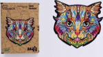PuzzleOK Puzzle Wood eko 22 Kitten Murkotek A4