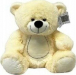 Tulilo Mascot teddy bear Tom cream 34 cm