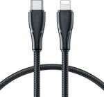 Kabel USB Joyroom USB-C - Lightning 1.2 m Czarny (JYR677)
