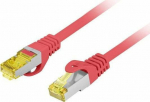 Lanberg PATCHCORD KAT.6A S/FTP LSZH CU 1M RED FLUKE PASSED LANBERG