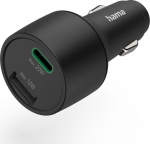 Hama USB-C/USB-A Power Delivery/Quick Charge 32W czarny - Car Charger | USB-C/USB-A | Power Delivery/Quick Charge | 30 W | czarna