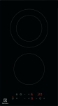 Electrolux LHR3233CK hob Black Built-in Ceramic 2 zone(s)